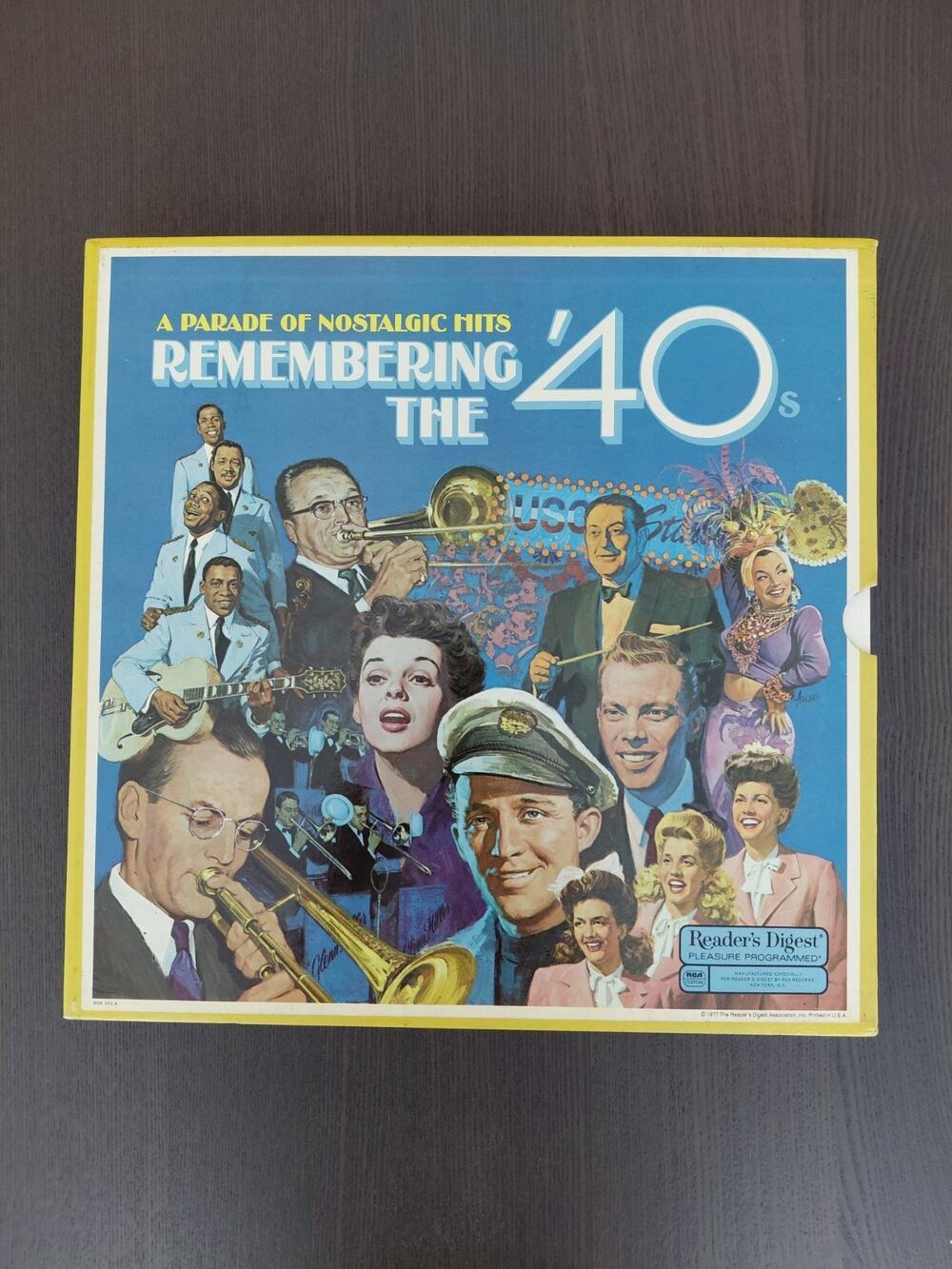 Readers Digest Remembering The 40's Nostalgic Hits 8 LP Vinyl Set From 1977